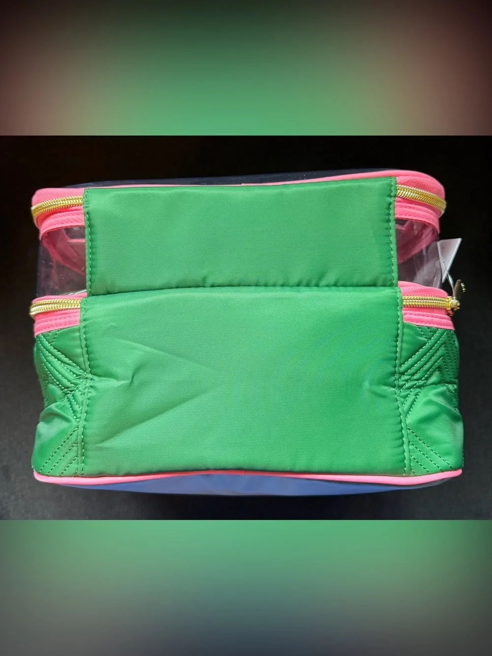 Lug x Wicked Whoosh Clearview Cosmetic Bag Case (Pink Green Glinda Elphaba Oz)